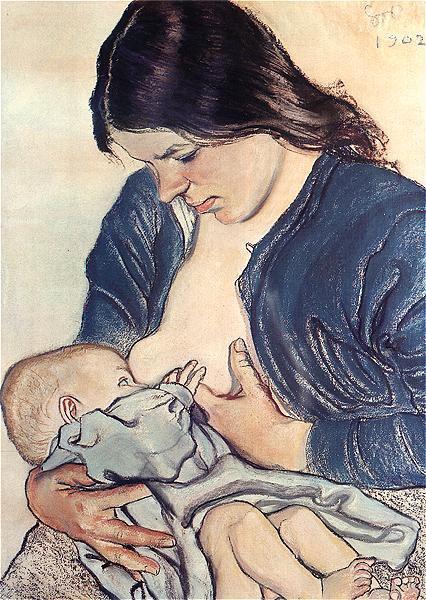 Stanislaw Wyspianski Motherhood, China oil painting art
